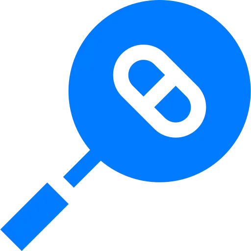Pill identifier tool for medication lookup and drug identification by shape color