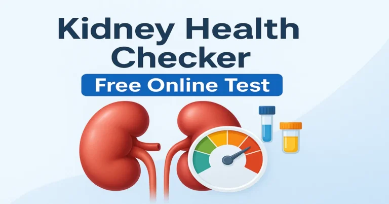 Kidney Health Checker — Free Online eGFR and ACR Calculator Tool 2025