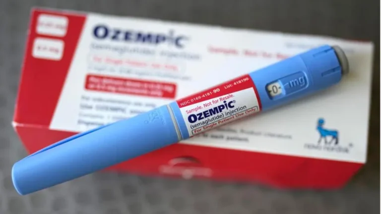 Ozempic semaglutide injection pen used for weight loss and diabetes management