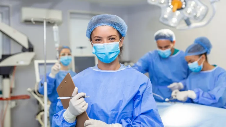 Cosmetic Surgery Cost medical team performing procedure in operating room