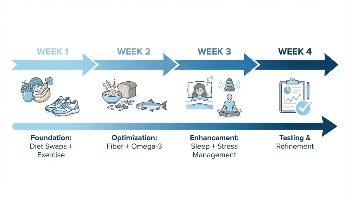 lipid results 30 day doctor plan timeline for cholesterol improvement