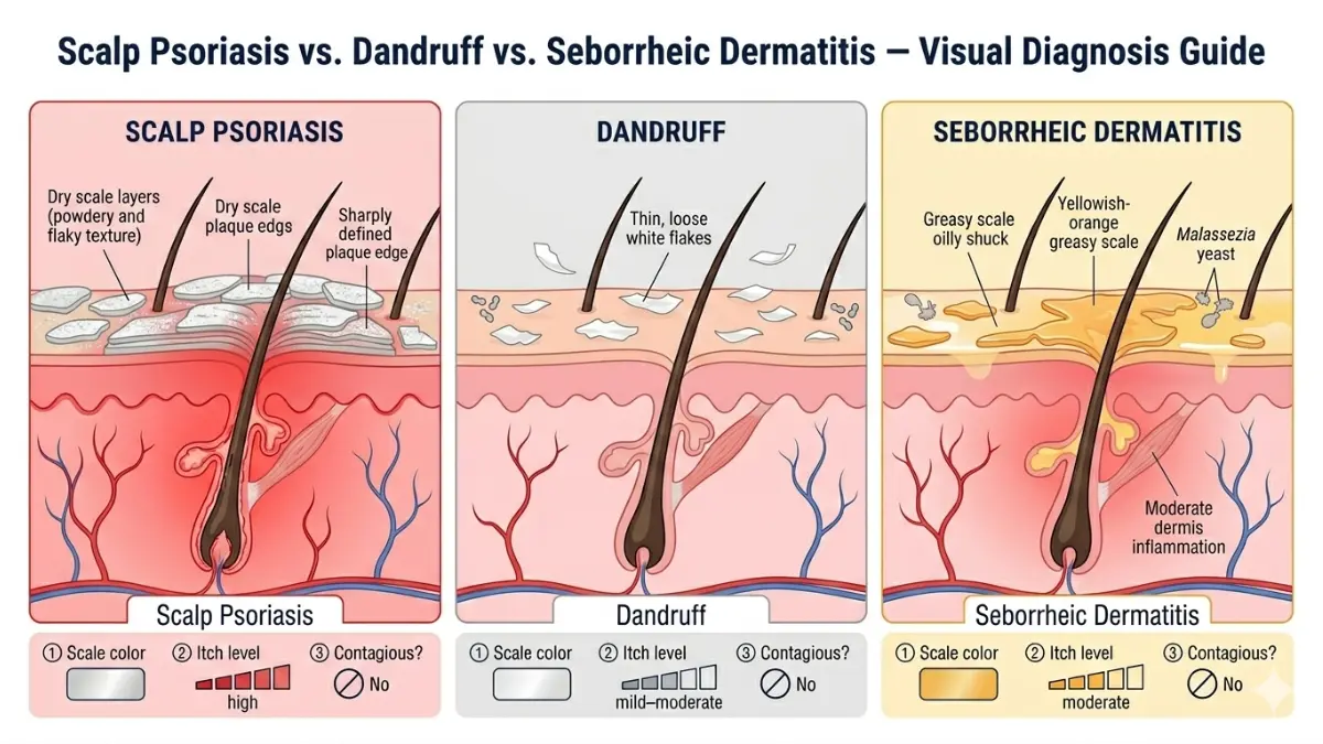 Scalp Psoriasis Why Hair Falls Out And How To Stop It Scalp Psoriasis Why Hair Falls Out And How To Stop It