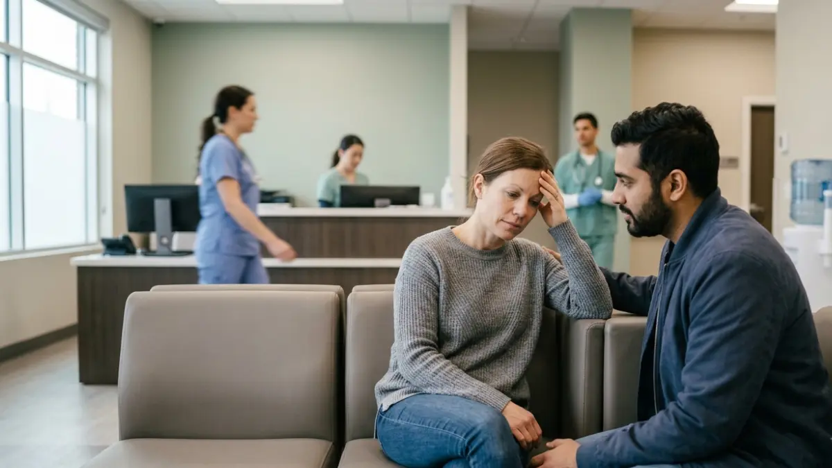 BMP Online is not appropriate when urgent medical evaluation is needed