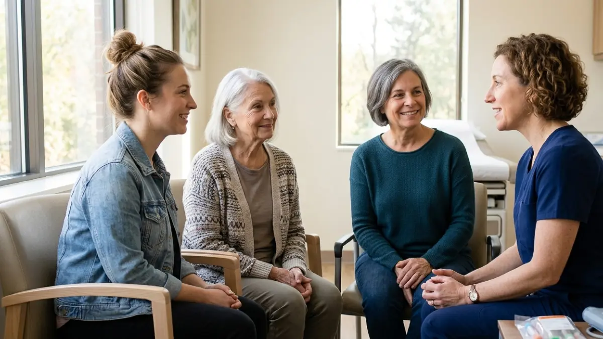 Adults of different age groups waiting for preventive healthcare related to Lipid Panel screening recommendations