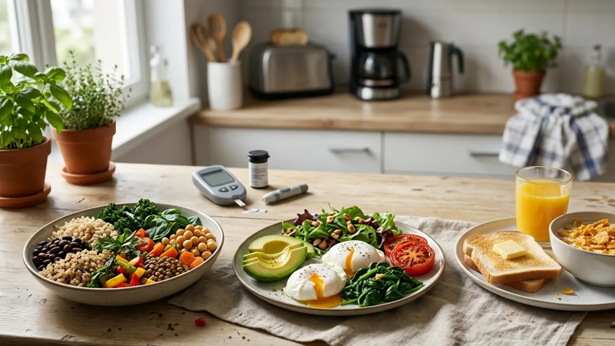 Blood sugar after eating can vary with different meal compositions and foods
