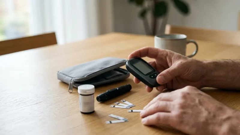 Glucose Meter buying guide with a home blood glucose testing kit and test strips