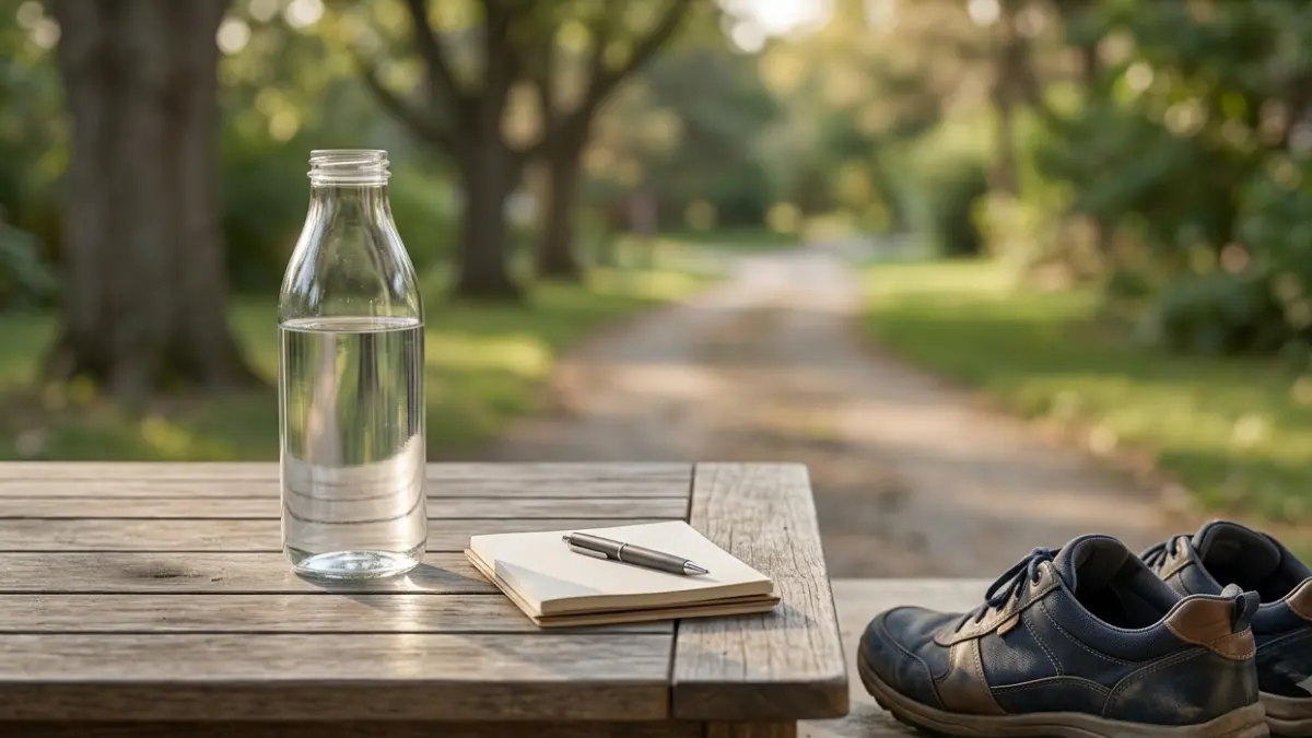 How to lower blood sugar safely with water, walking, and blood sugar logging