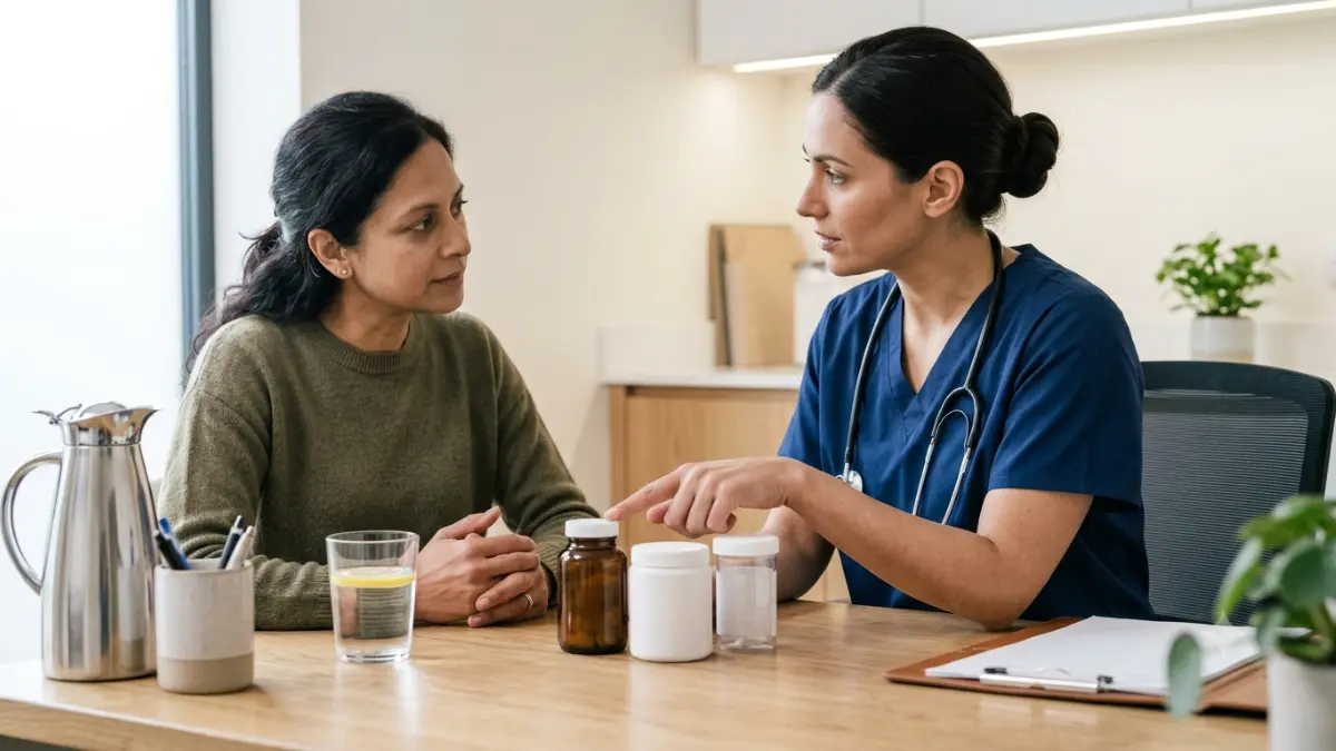 ALT Blood Test medication and supplement review with healthcare professional