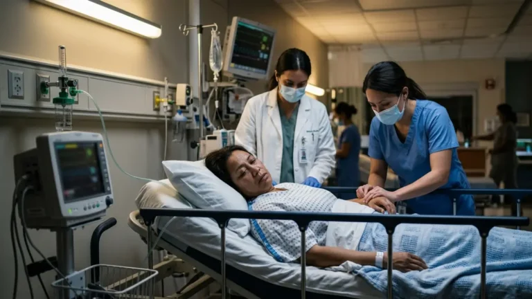 Myxedema Coma Symptoms during an emergency hospital assessment of a severely ill patient