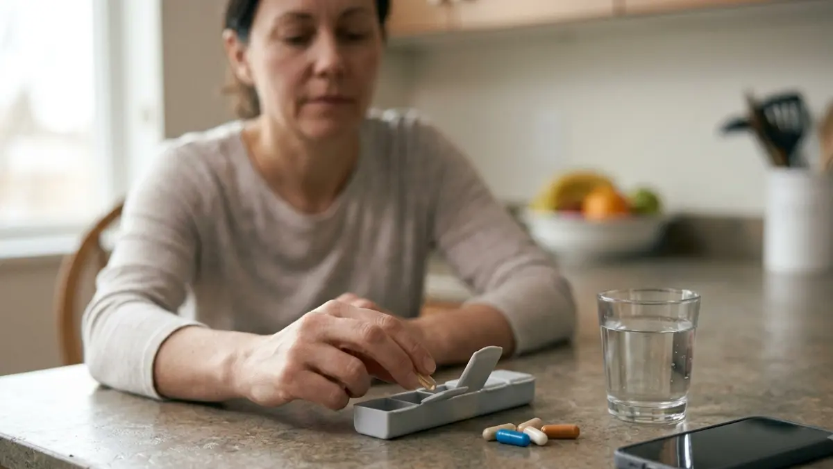 TSH Test preparation with medication and supplement timing before blood work