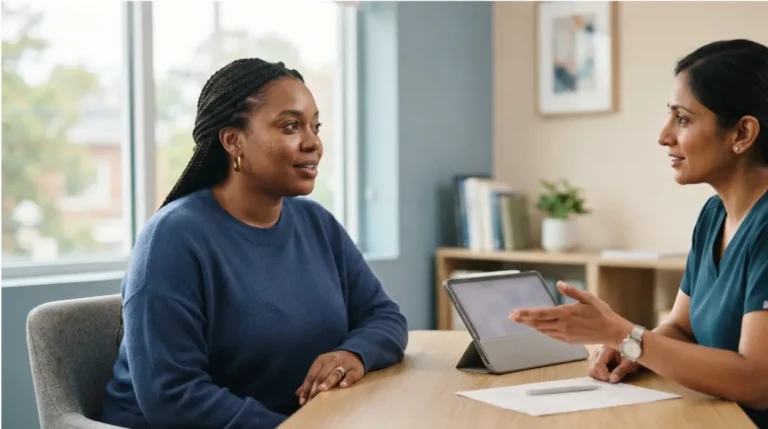 ALT Levels discussion between an adult patient and clinician